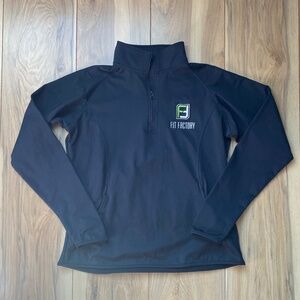 Fit factory half zip sweatshirt